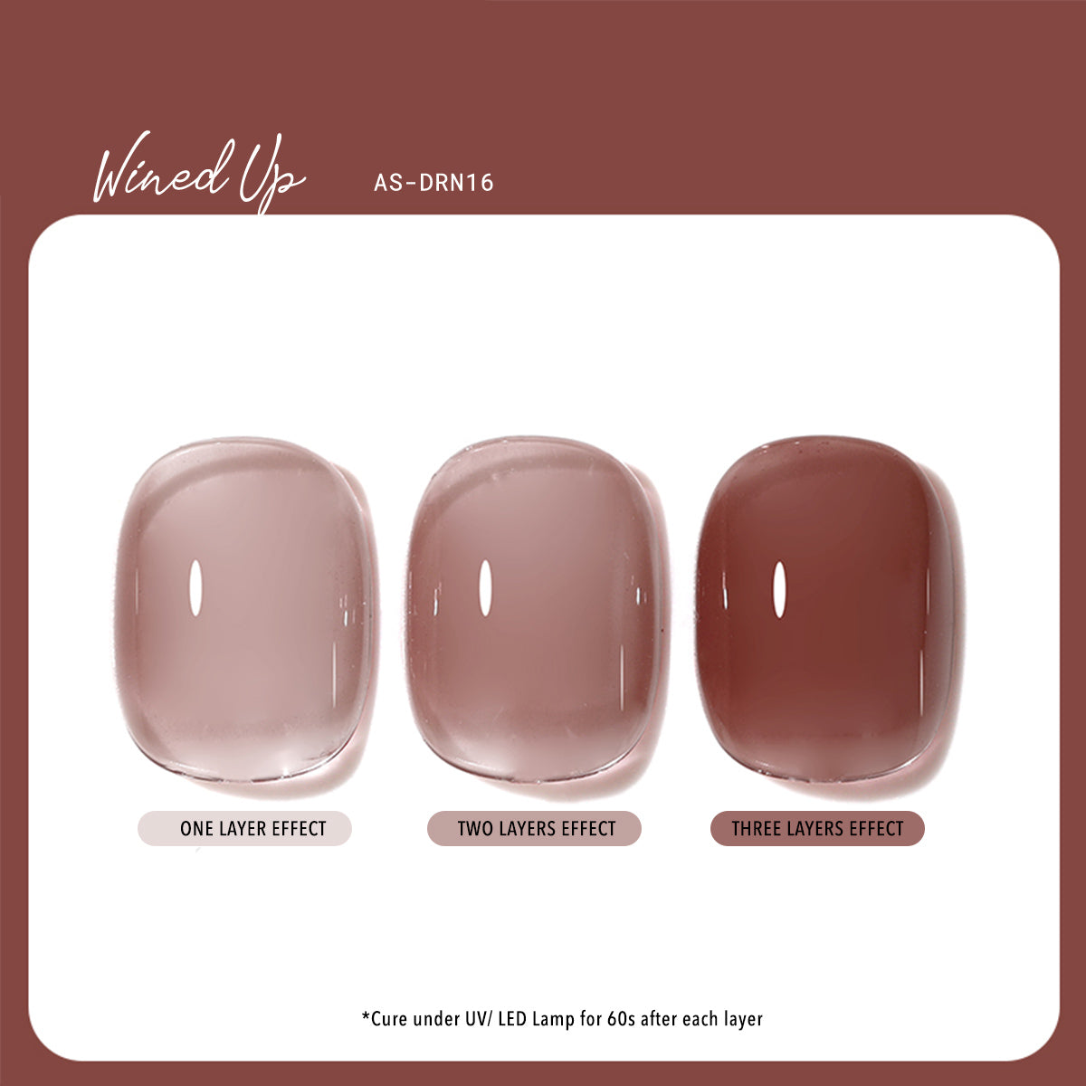 Anothersexy DRN16 Wined Up Gel Polish