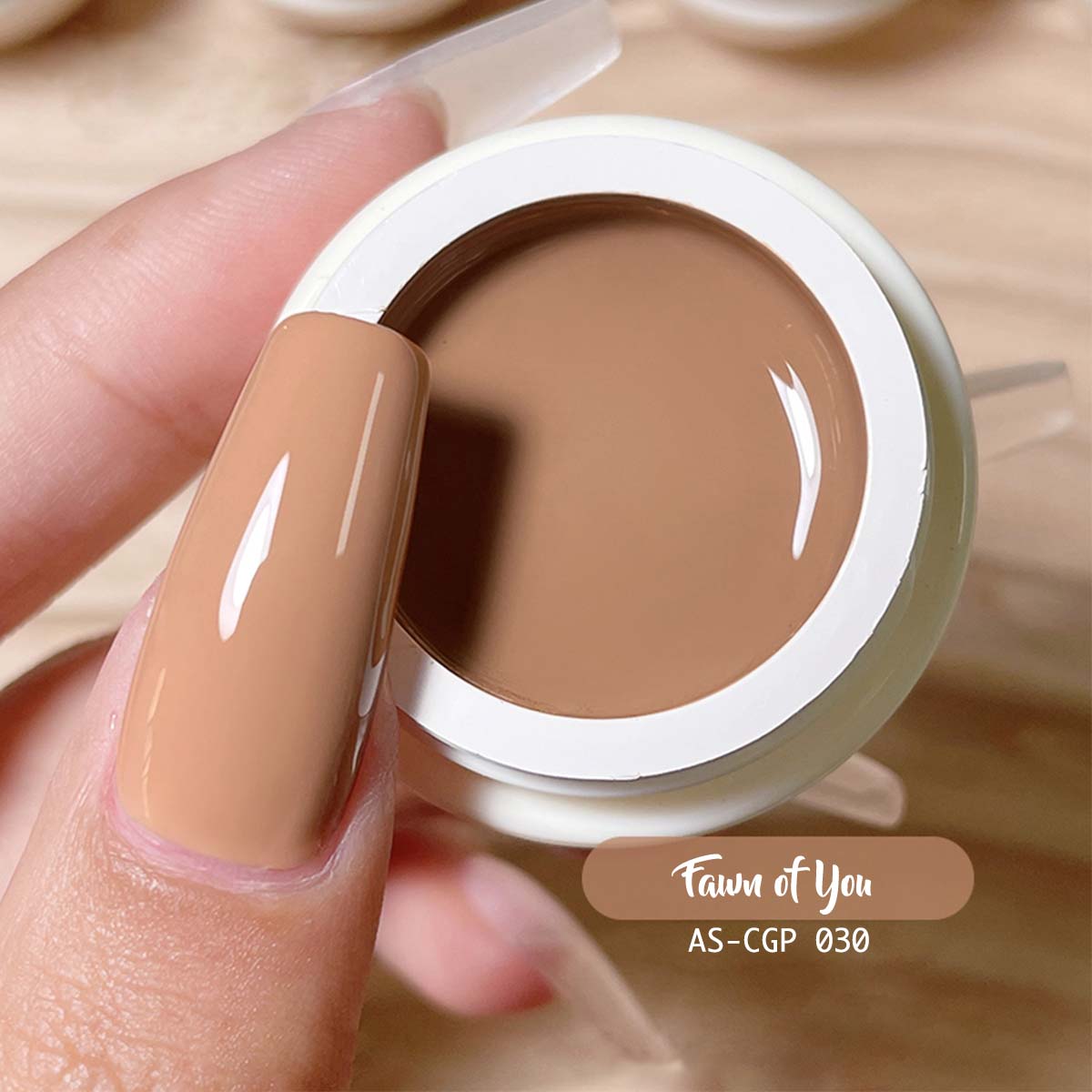 Cream Pot Gel Polish