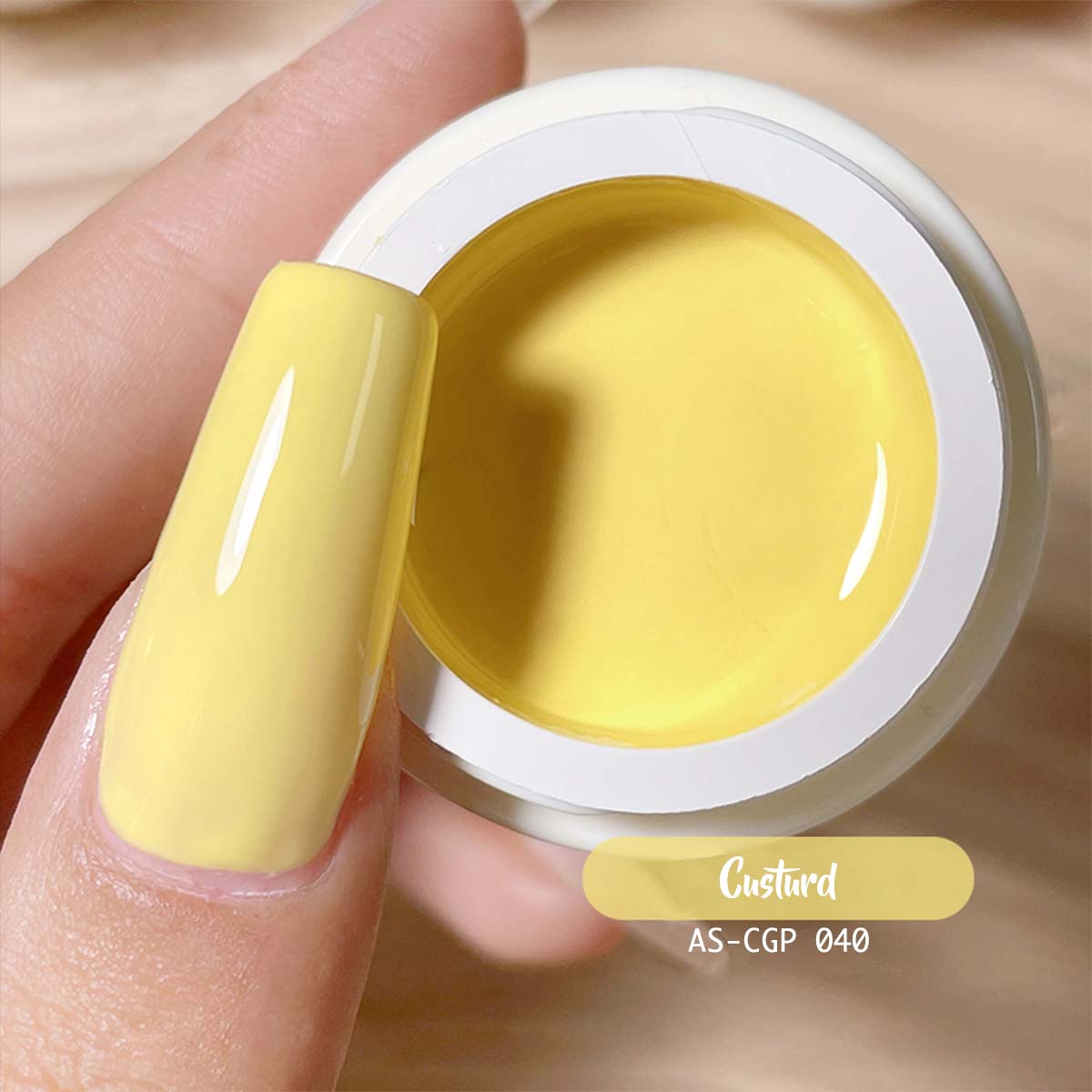 Cream Pot Gel Polish