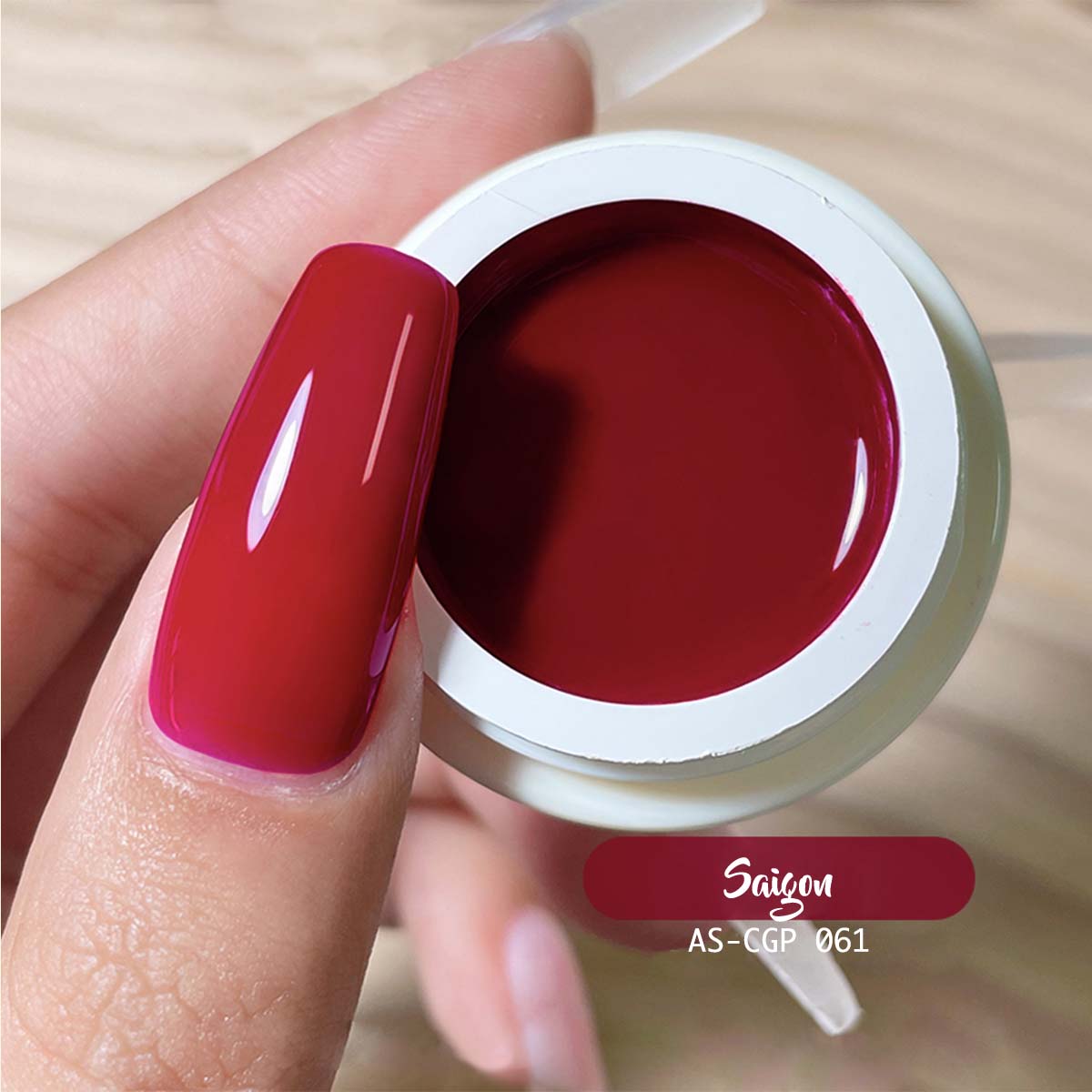 Cream Pot Gel Polish