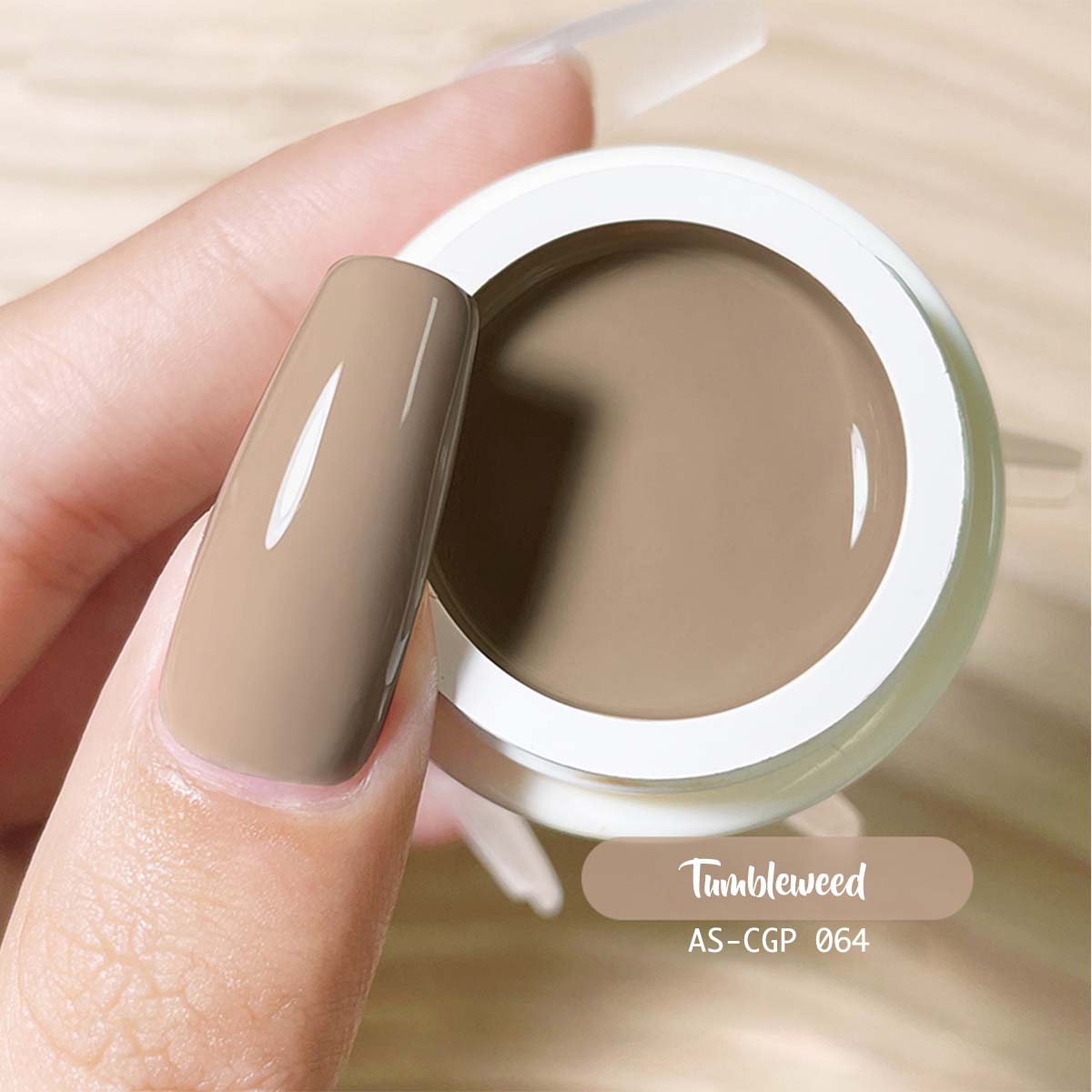 Cream Pot Gel Polish