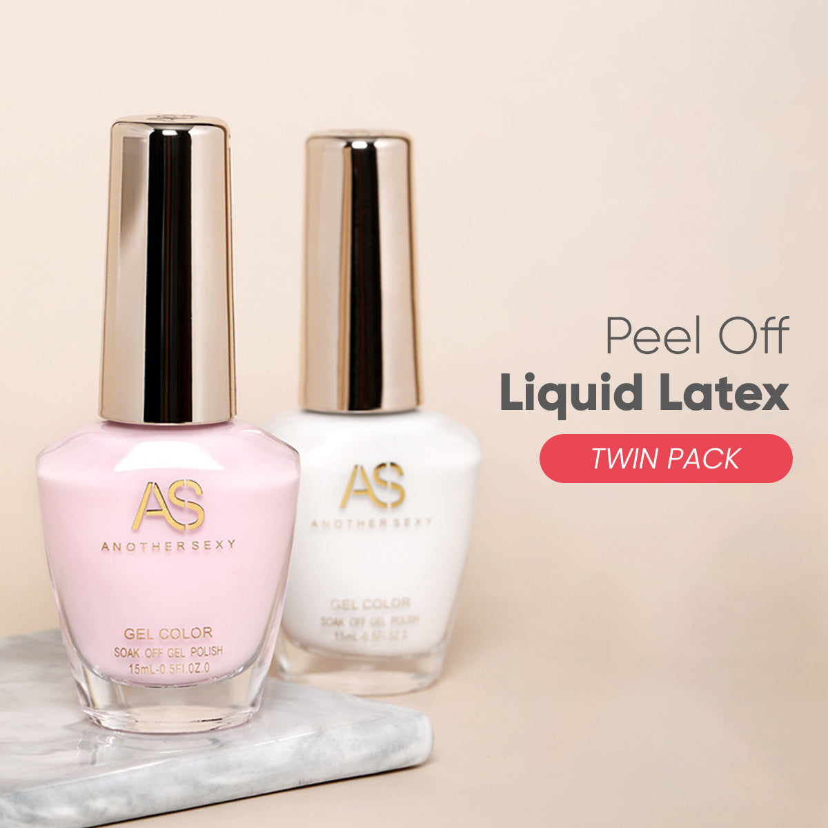 Anothersexy Twin Pack Peel Off Liquid Latex