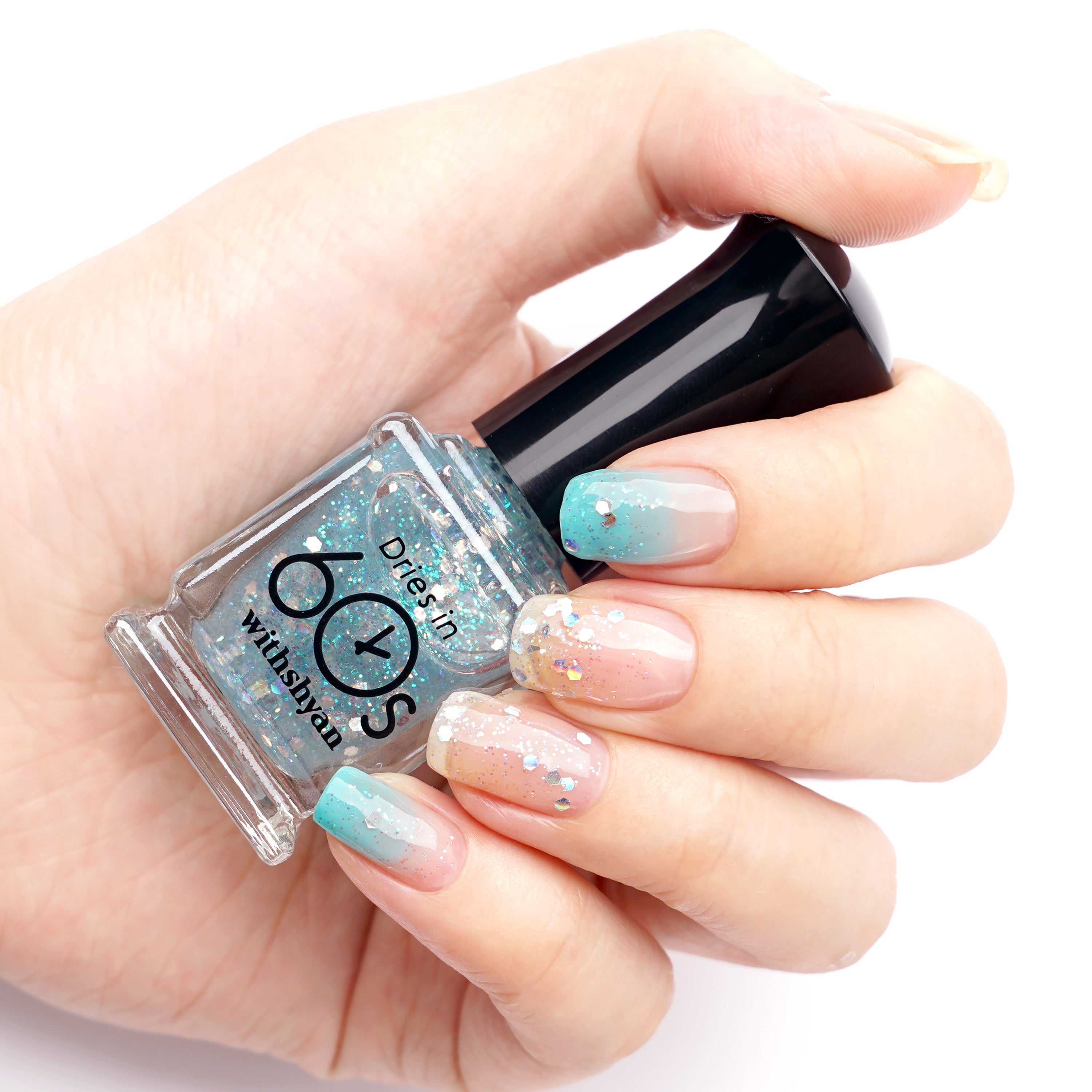 Withshyan 60s Glitter Series Nail Polish colour m17