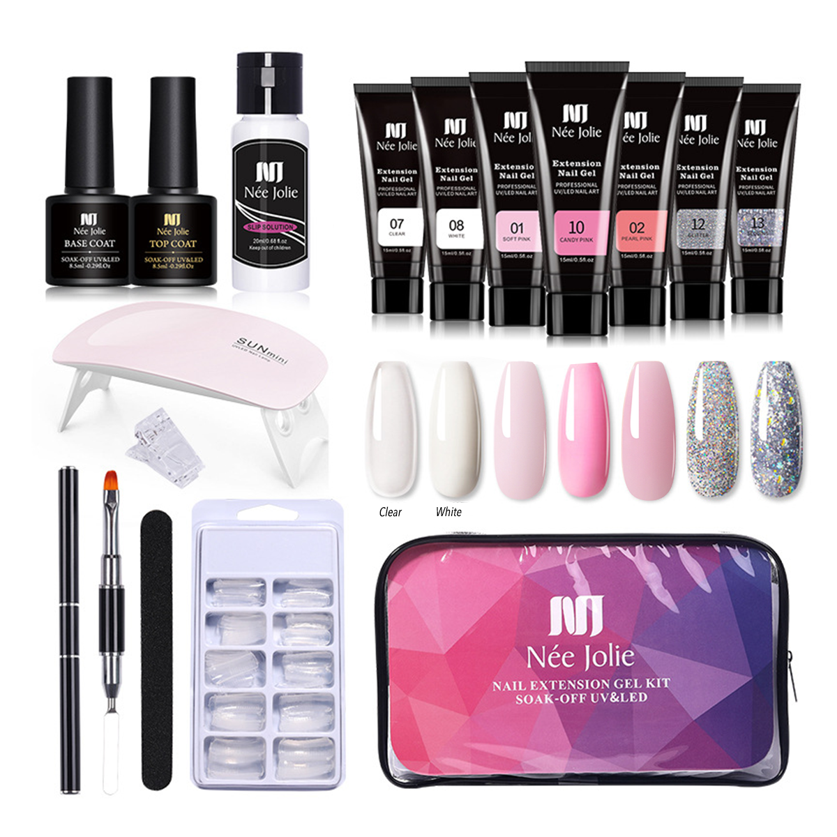 Nee Jolie Poly Gel Extension Kit 02