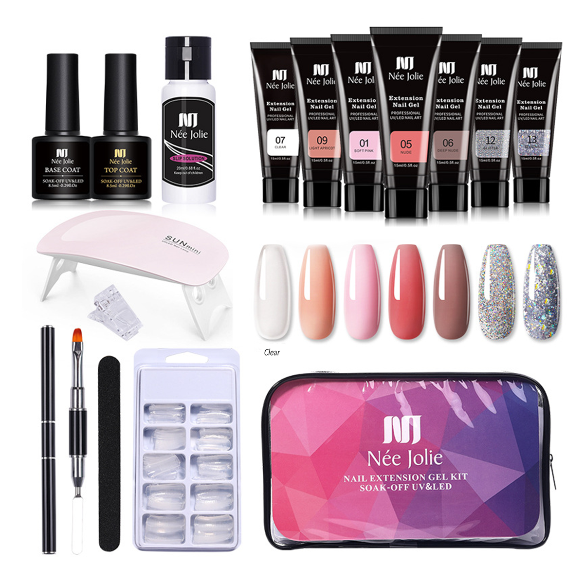Nee Jolie Poly Gel Extension Kit 06