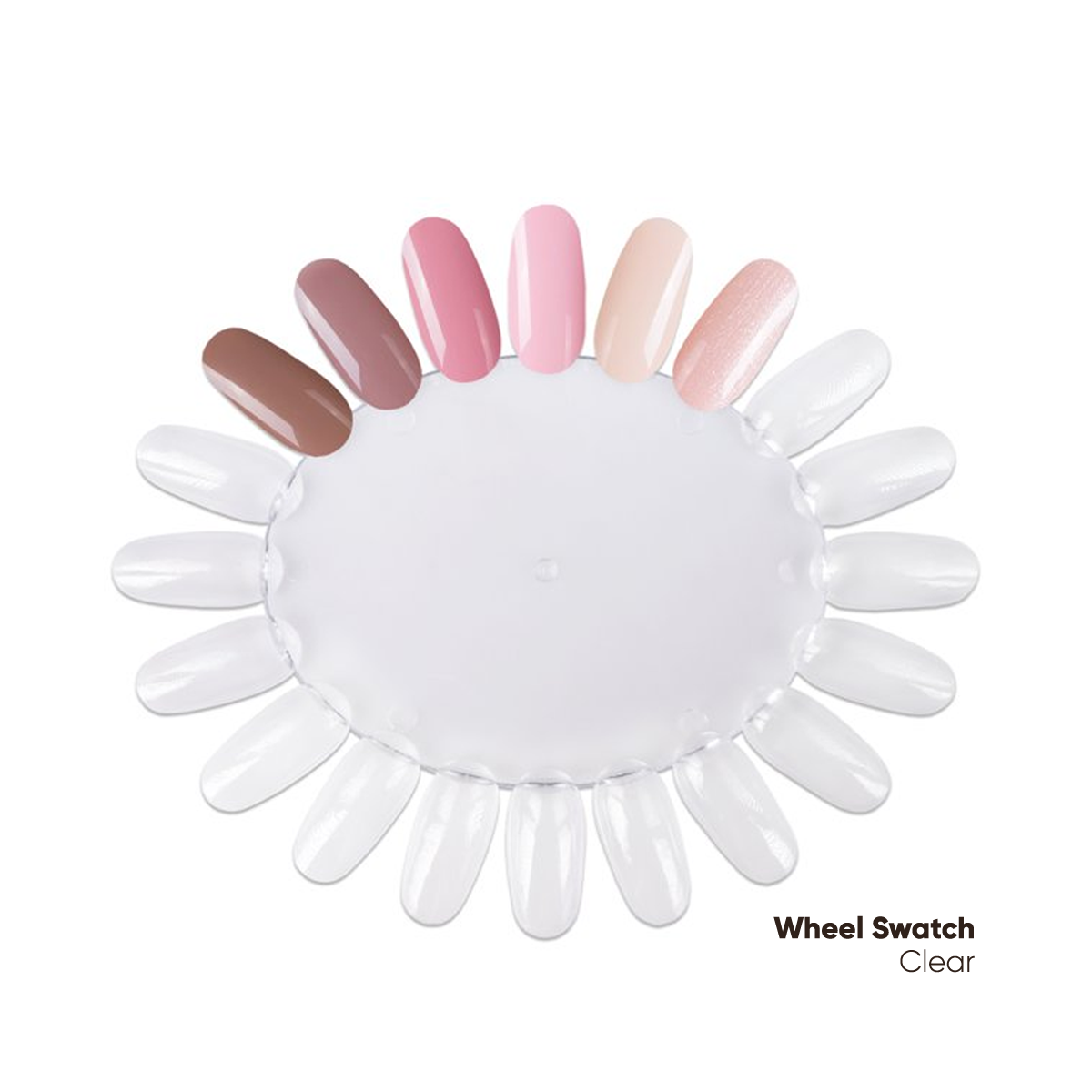 Clear Nail Colour Swatches