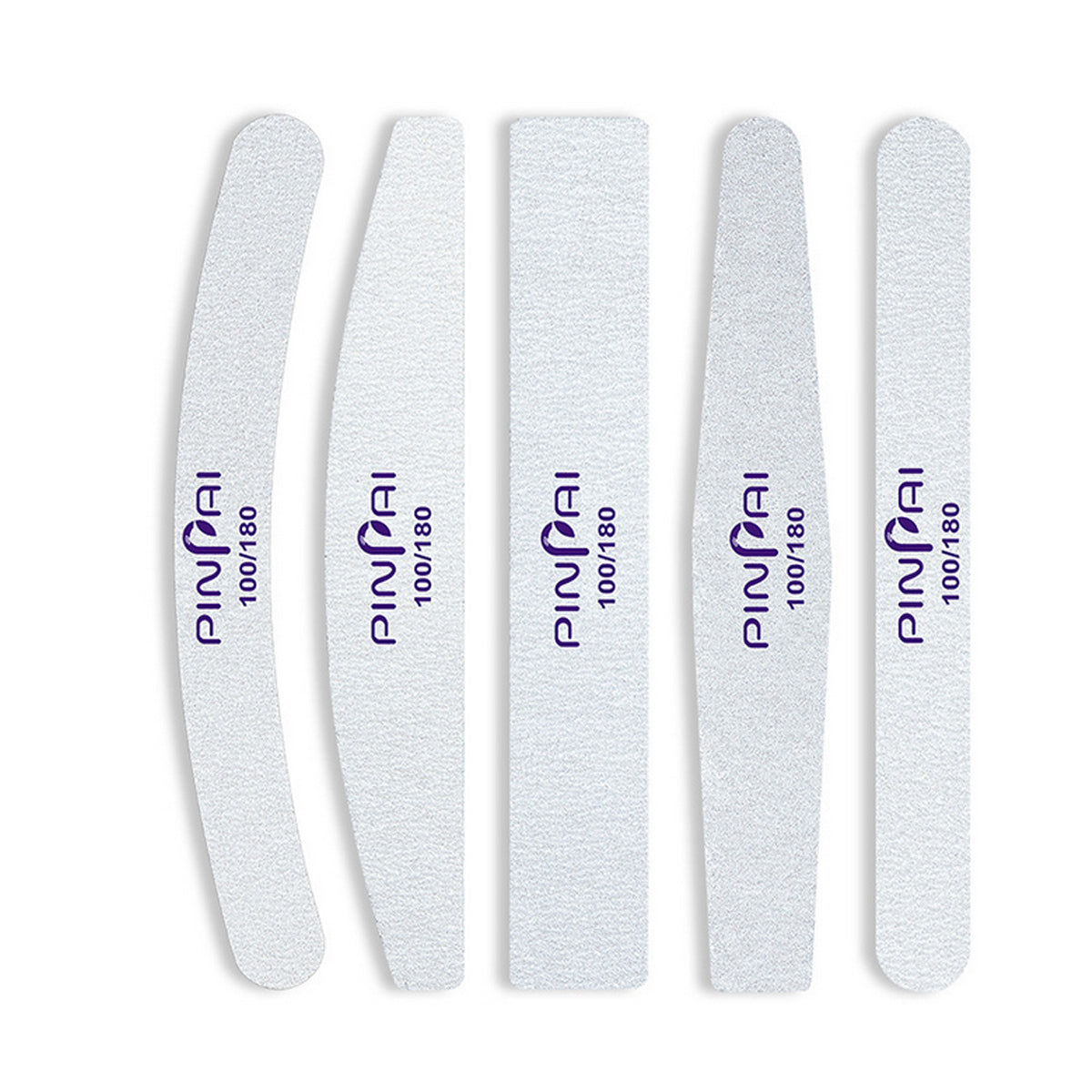 Manicure Essentials Pin Pai Nail Shaping Files100/180 in full set