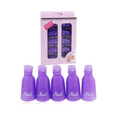 Purple Reusable Remover Soak Off Clips