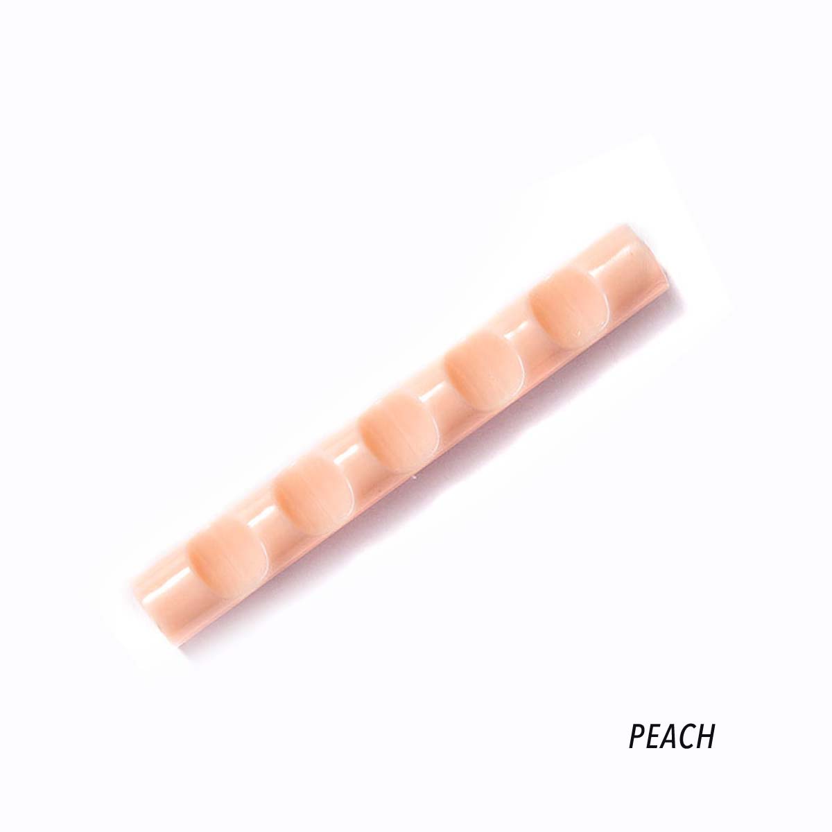 Acrylic Peach Nail Art Brush Holder