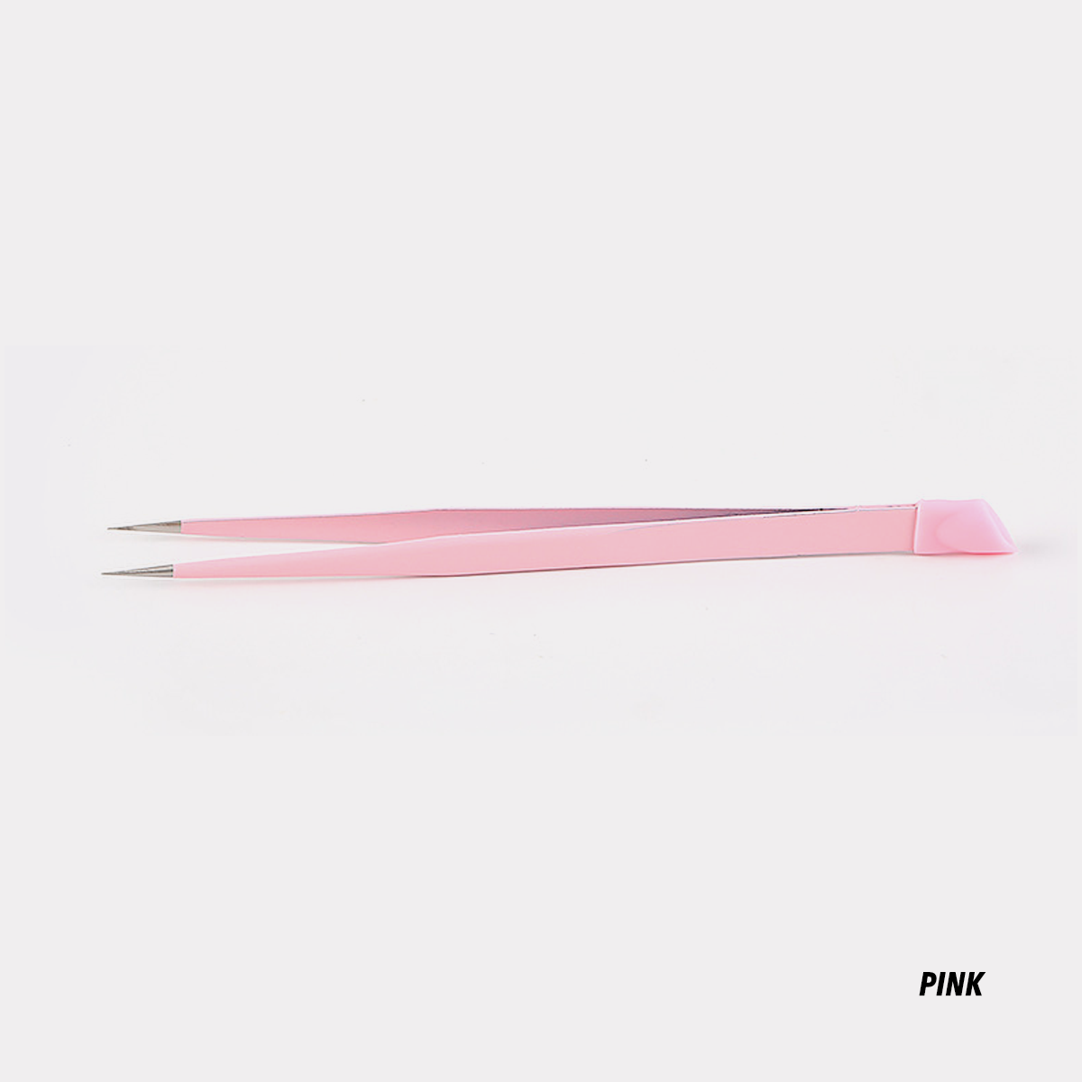 Pink Dual End Nail Art Tweezers