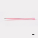 Pink Dual End Nail Art Tweezers