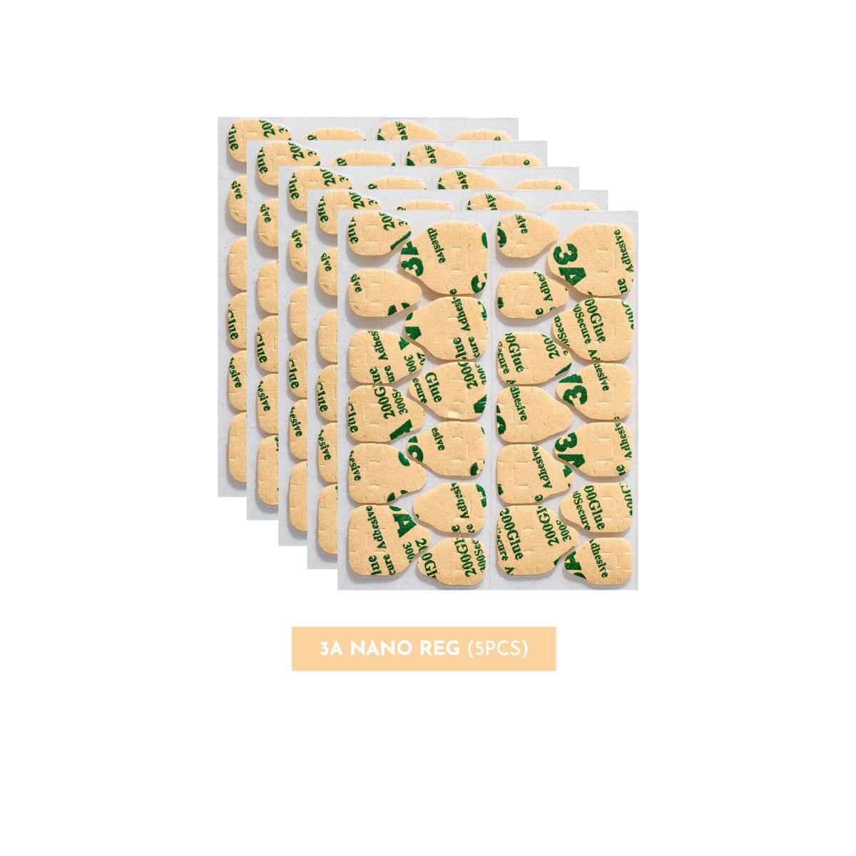 Double-sided Nano Adhesive Tabs 3A / 5 Sheets