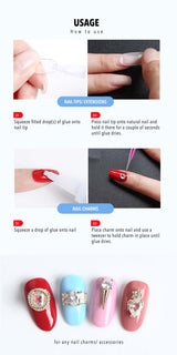 How To Use - 401 Nail Art Glue