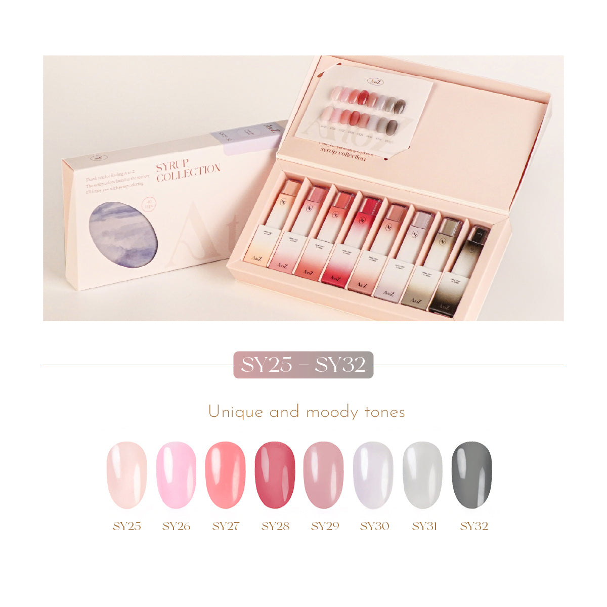 AtoZ 40 Syrup Colours Full Set