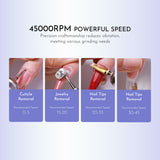 Portable Electric Nail Drill 45000 RPM