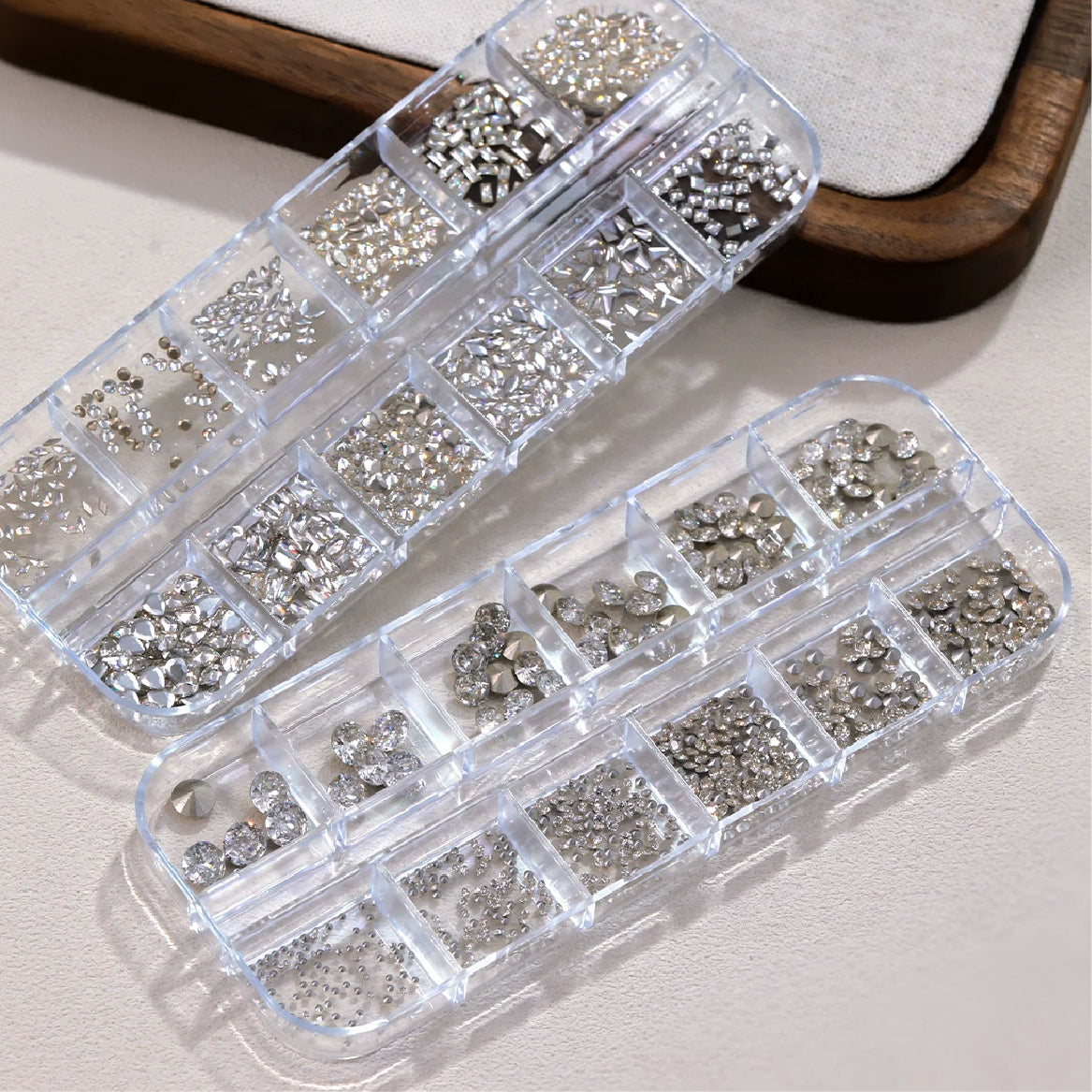 5A Zirconia Pointed Back Nail Rhinestones