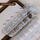 5A Zirconia Pointed Back Nail Rhinestones