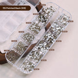 5A Zirconia Pointed Back Nail Rhinestones