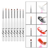 8pcs Nail Art Brush Set