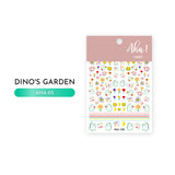 Critters Garden Nail Art Stickers