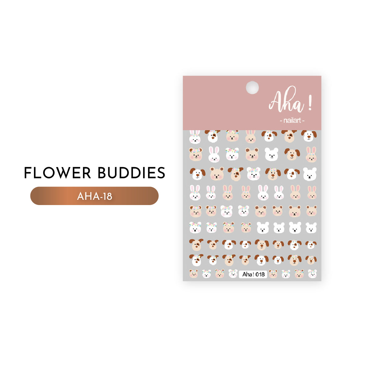 Critters Garden Nail Art Stickers