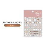 Critters Garden Nail Art Stickers