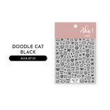 Furby Doodle Nail Art Stickers