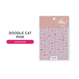 Furby Doodle Nail Art Stickers