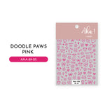 Furby Doodle Nail Art Stickers