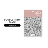 Furby Doodle Nail Art Stickers