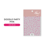 Furby Doodle Nail Art Stickers