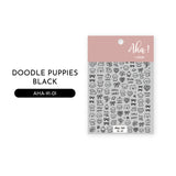 Furby Doodle Nail Art Stickers