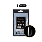 Aprés Gel-X® Natural Round Gel-X® Nail Tips Refill Bag / 50pcs