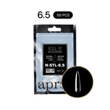 Aprés Gel-X® Natural Stiletto Gel-X® Nail Tips Refill Bag / 50pcs