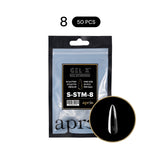APRÉS NAIL Sculpted Stiletto Gel-X® Nail Tips Refill Bag / 50pcs