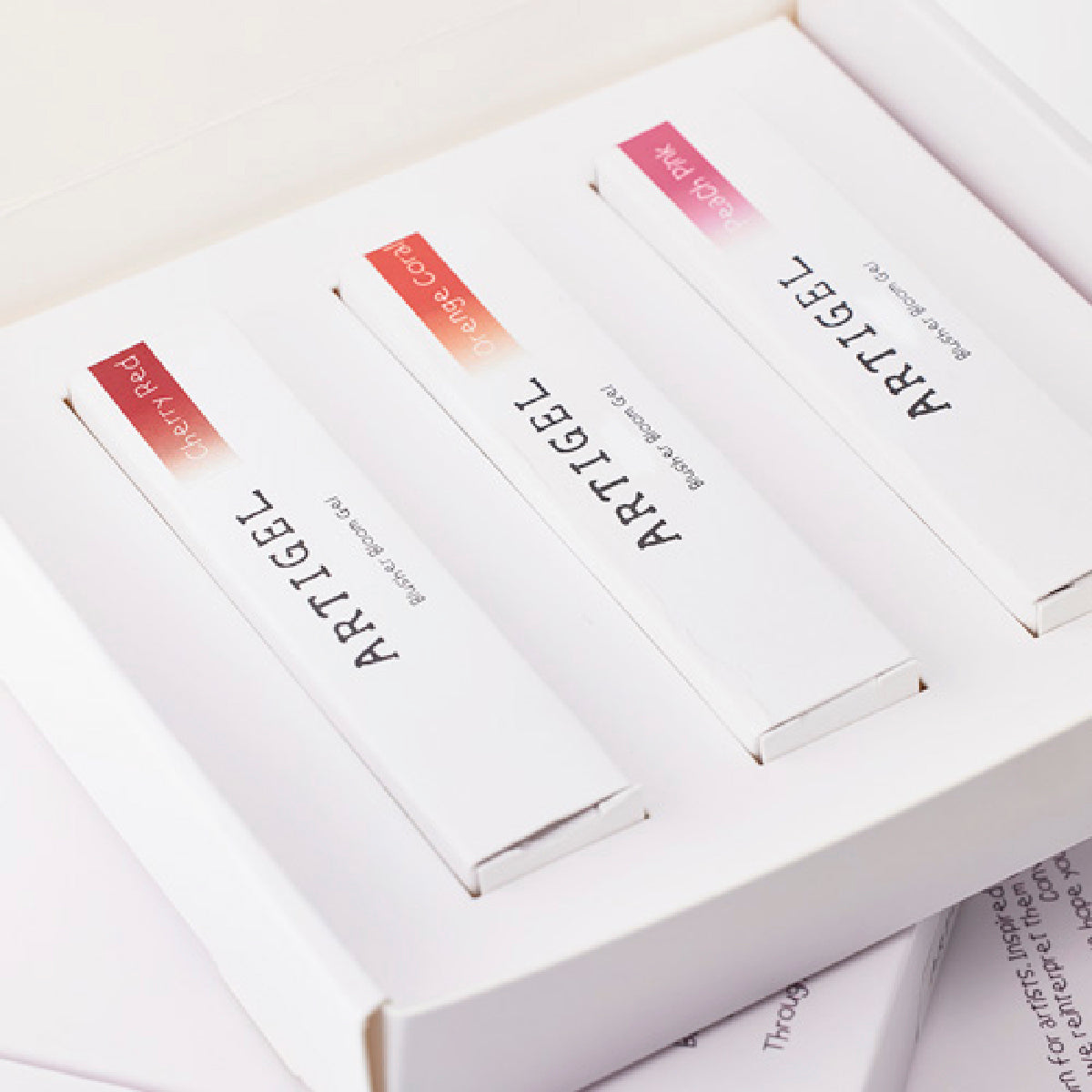 ARTIGEL x DGEL 3 Colours Blusher Bloom Gel Collection (@gnal_nail collaboration)