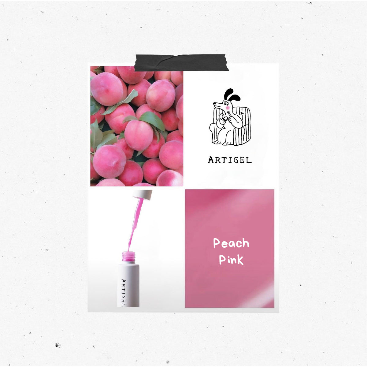 ARTIGEL x DGEL 3 Colours Blusher Bloom Gel Collection (@gnal_nail collaboration)