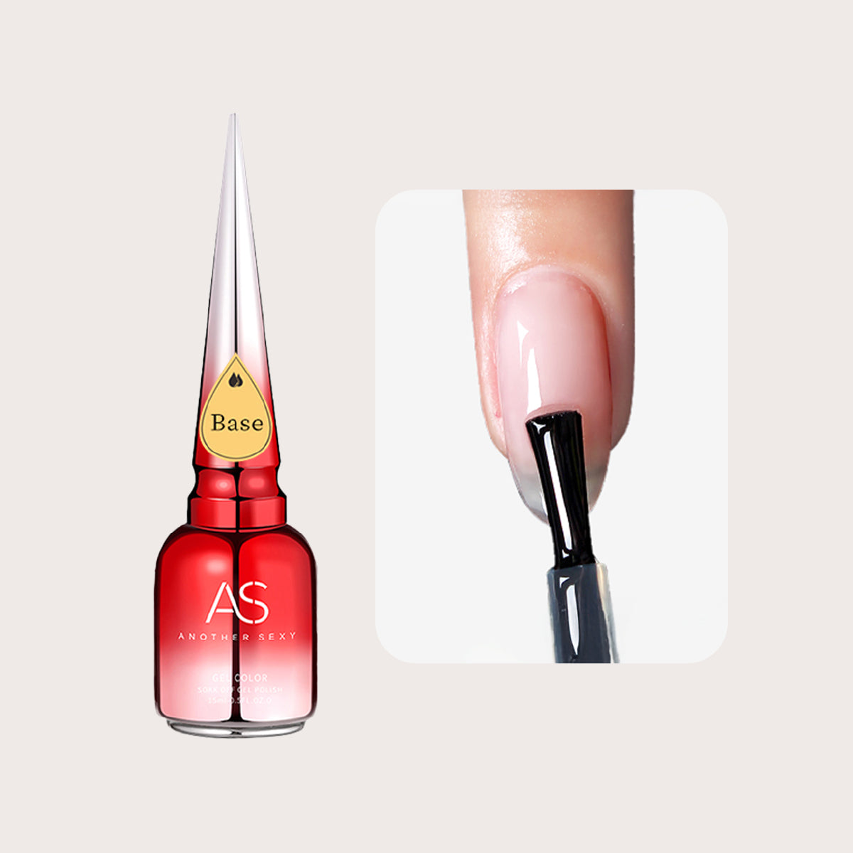 Soak Off Base Gel  / 15ml