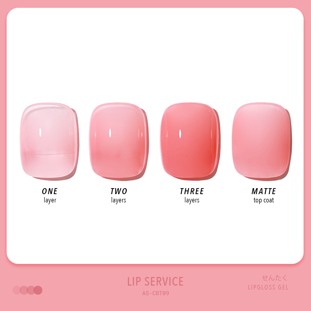 Lip Gloss Translucent Gel Polish