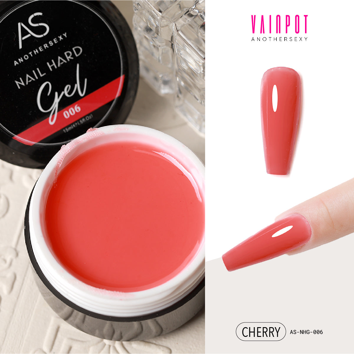 Anothersexy 3D Sculpting Clay Gel LIsting in Cherry colour NHG-006