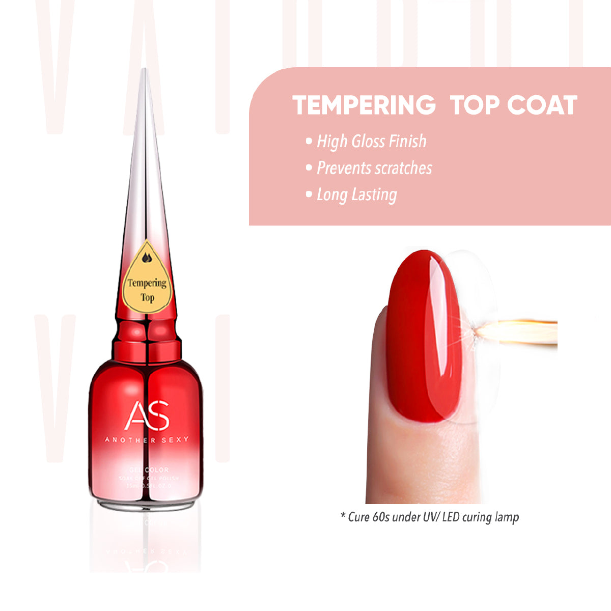 Tempering Top Coat / 15ml