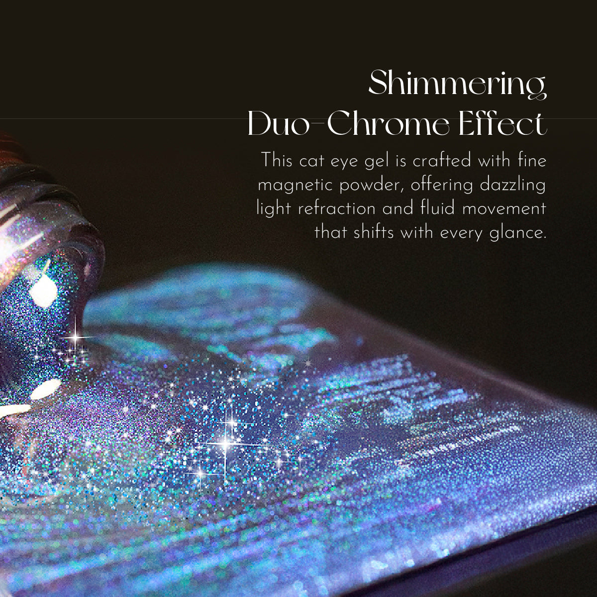 Duo Chrome Cat Eye Gel Polish / 9 Colours