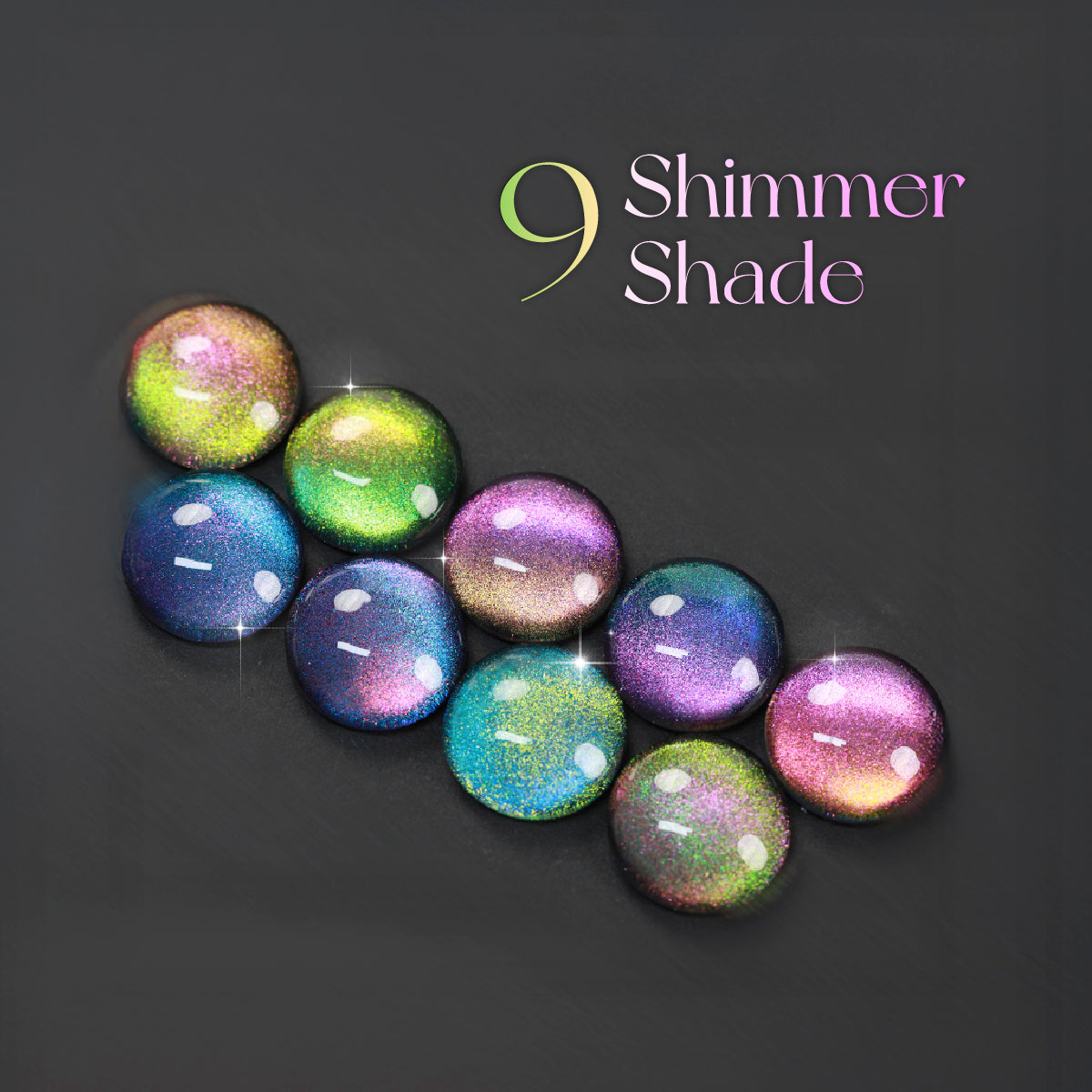 Duo Chrome Cat Eye Gel Polish / 9 Colours
