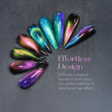 Duo Chrome Cat Eye Gel Polish / 9 Colours