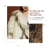 Fur Effect Top Coat