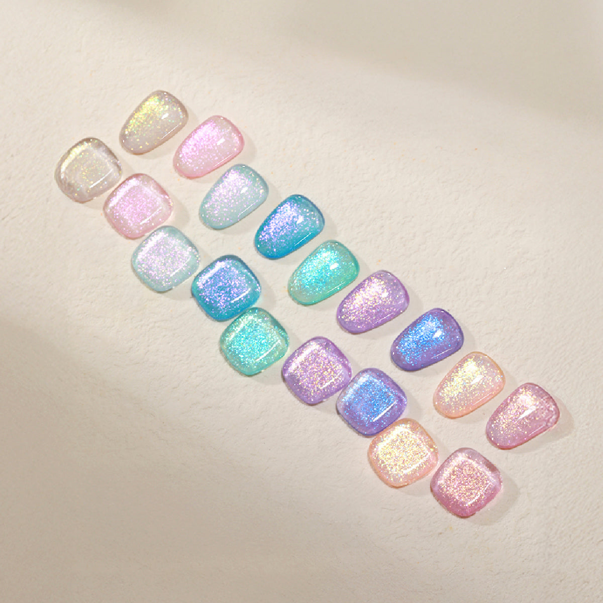 Mermaid Tears Glitter Gel Polish / 9 Colours