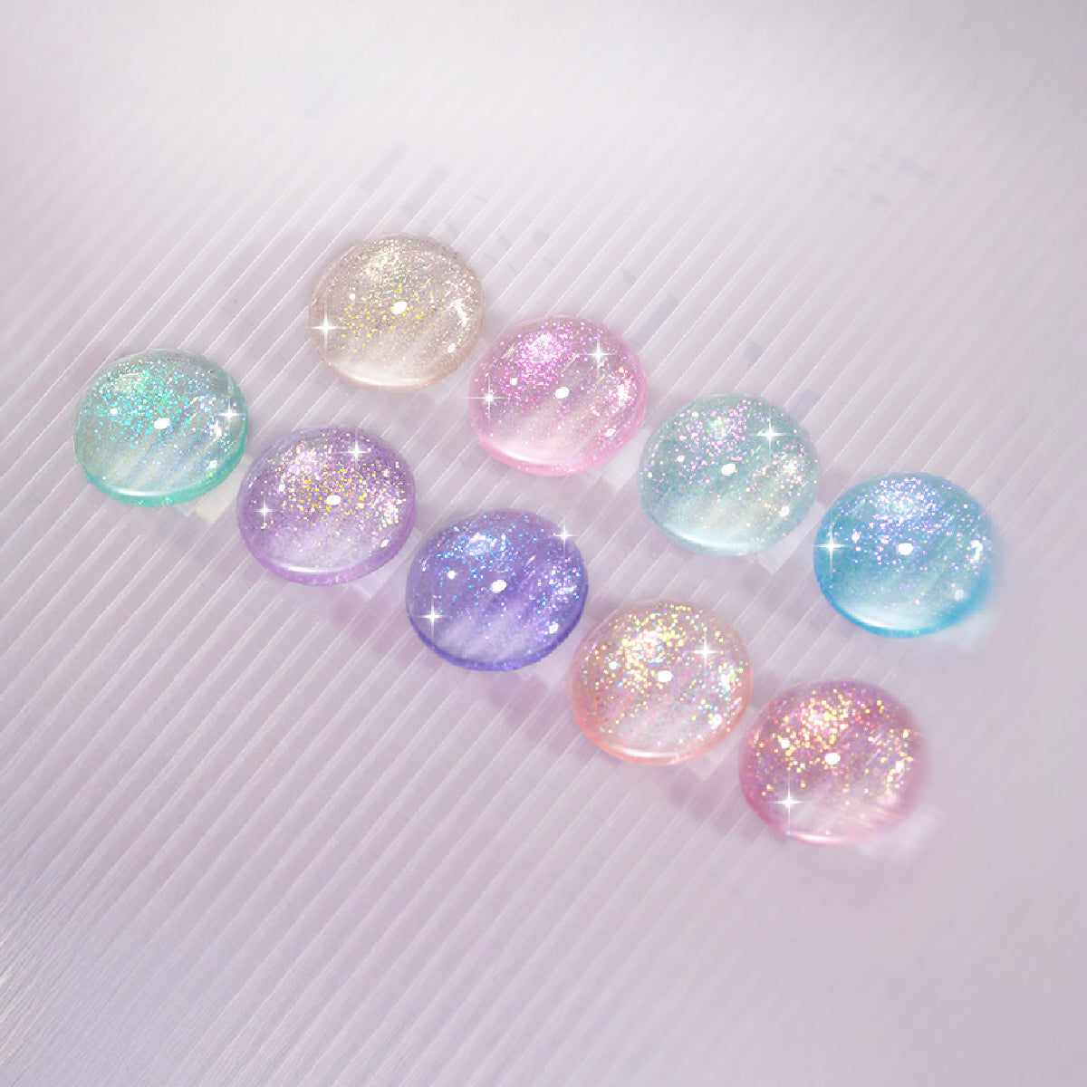 Mermaid Tears Glitter Gel Polish / 9 Colours