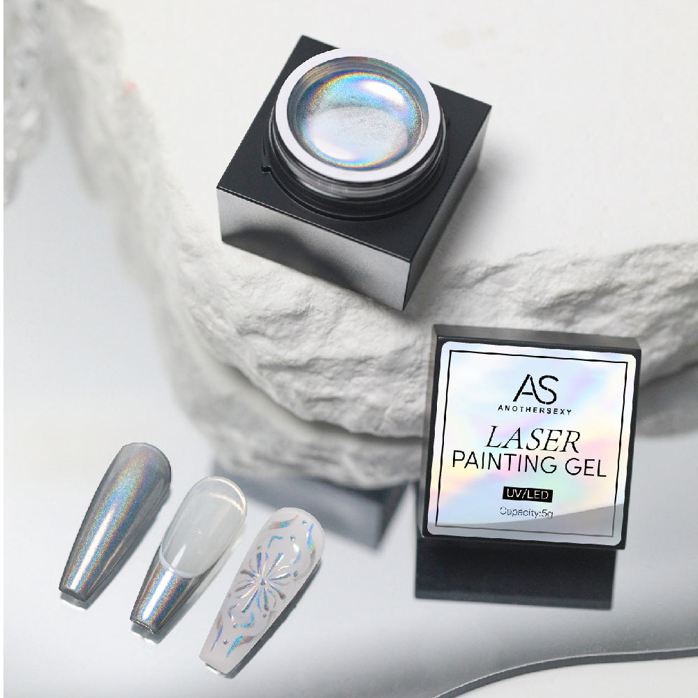 Anothersexy Holographic Laser Chrome Painting/ Liner Gel Polish Pot - 5g