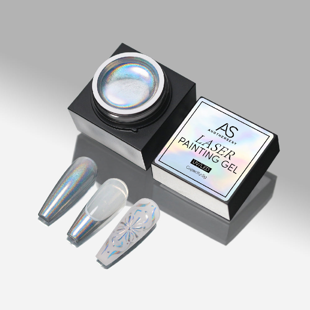 Anothersexy Holographic Laser Chrome Painting/ Liner Gel Polish Pot - 5g