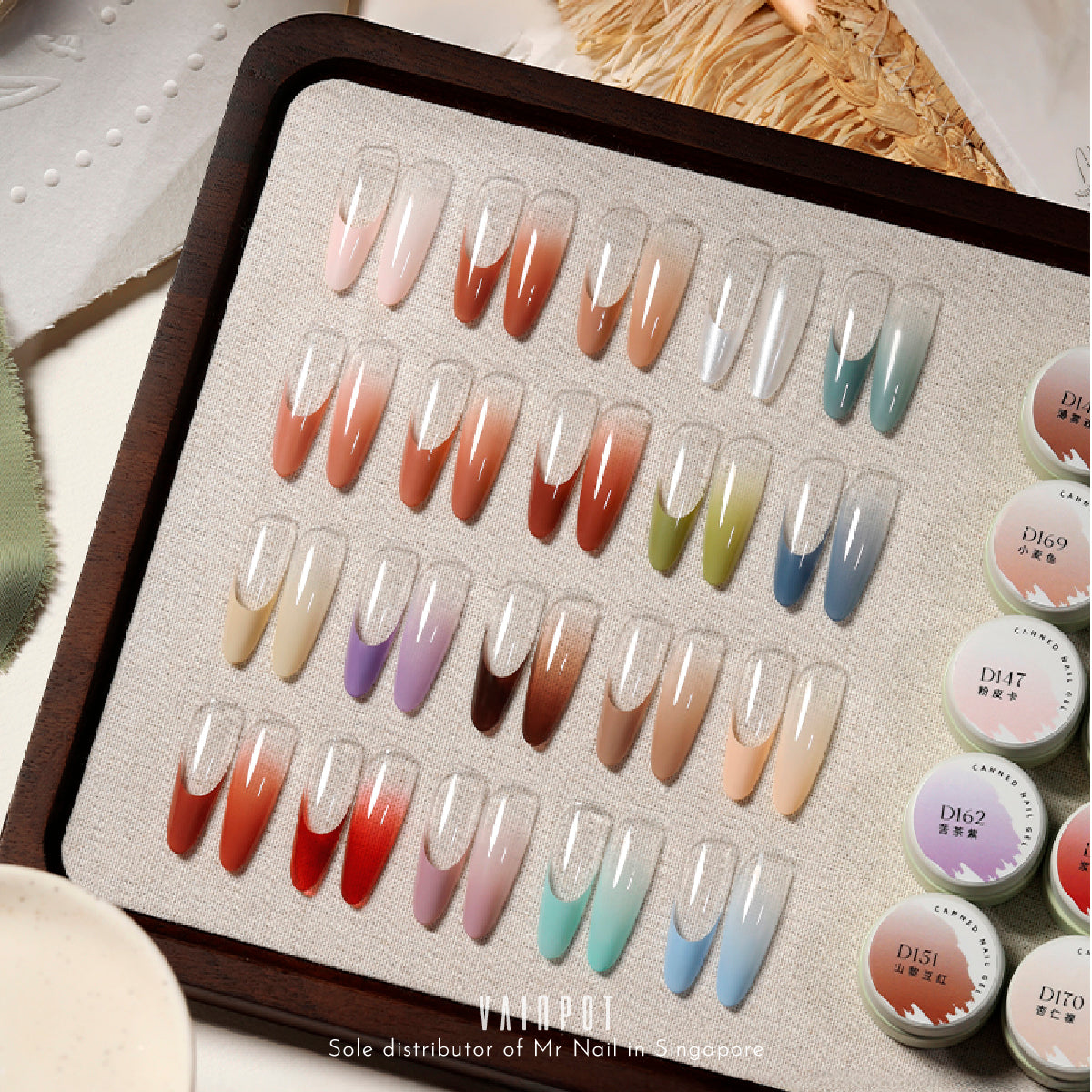Aura Gradient Stamping Gel Polish Collection